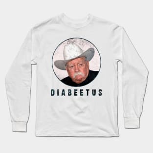 Diabeetus / Wilford Birmley : Newest design for Diabeetus lover Long Sleeve T-Shirt